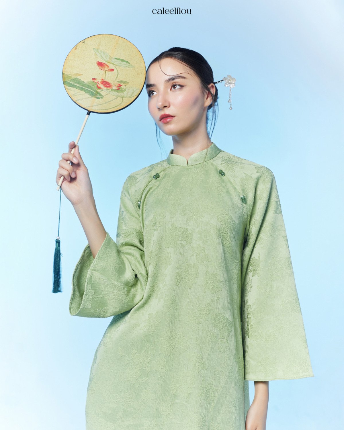 Áo Dài Lam Cẩm - Image 6